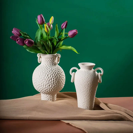 Hammer and Nail Ceramic Vases