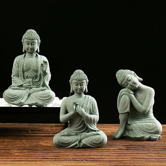 Buddha Blessing Figurines